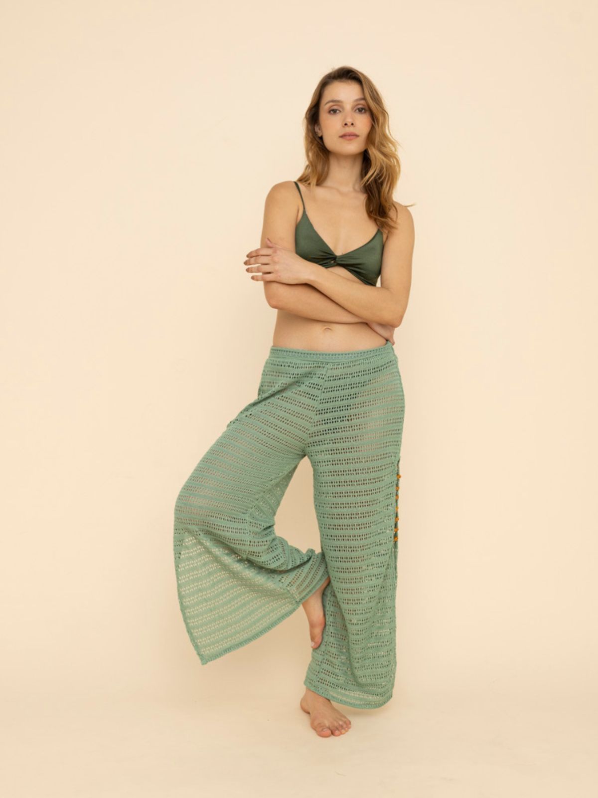 Pantalón tejido Penélope BAHÍAVERBENA.